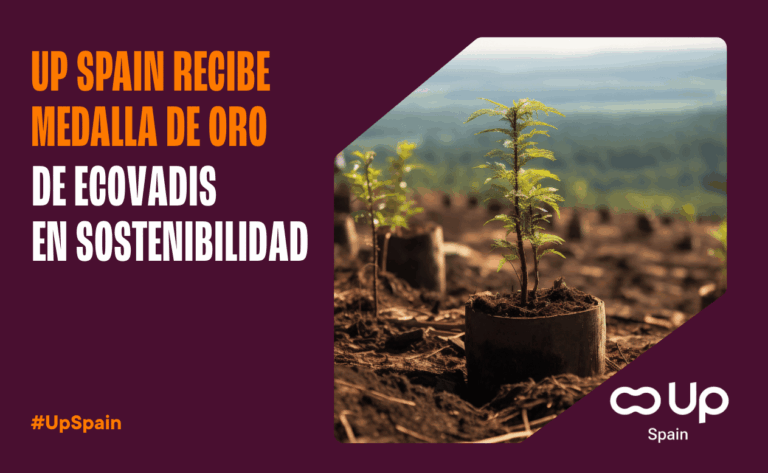 Up SPAIN recibe la Medalla de Oro de EcoVadis en Sostenibilidad