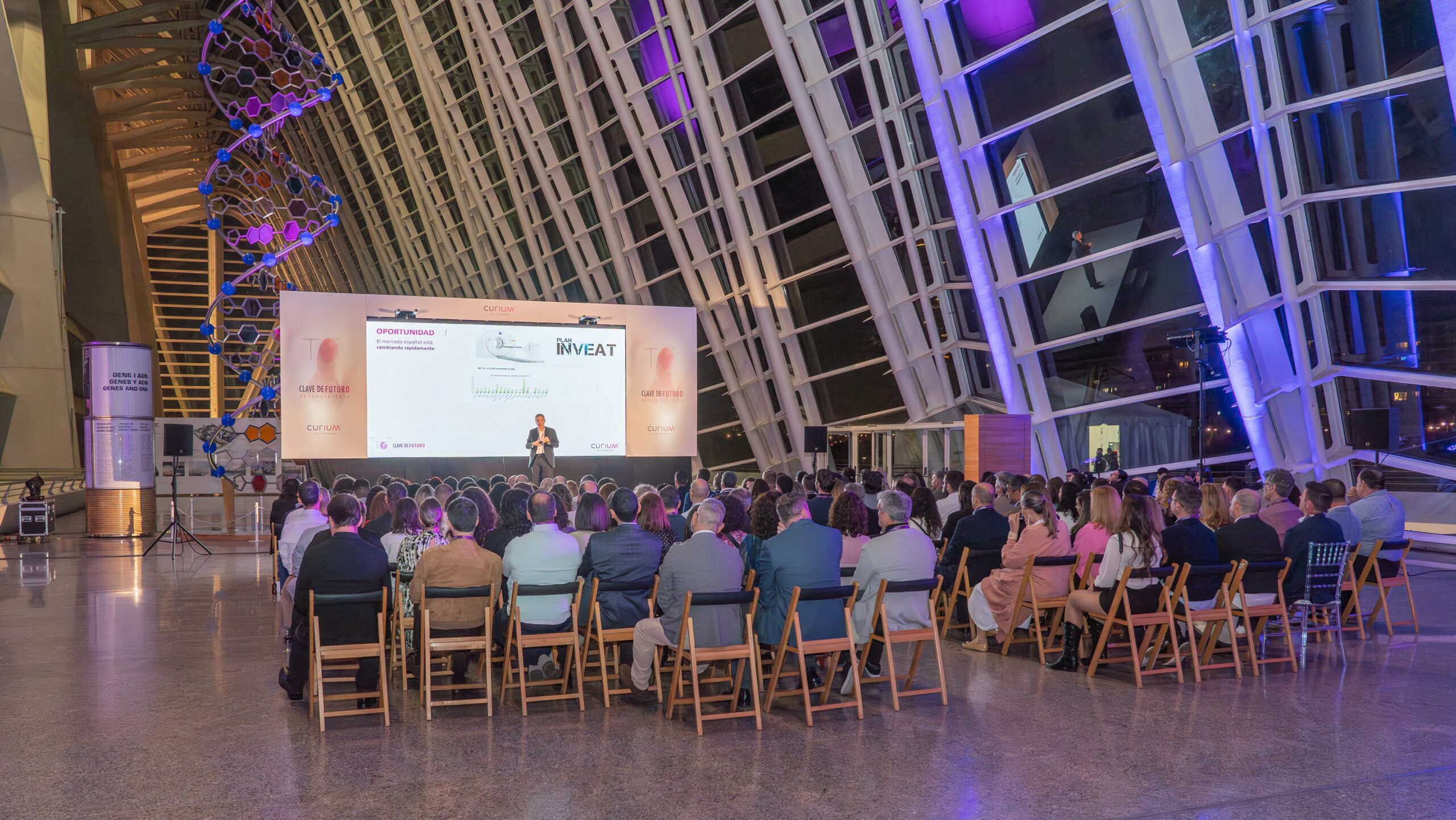 Presentación Evento de Curium Valencia